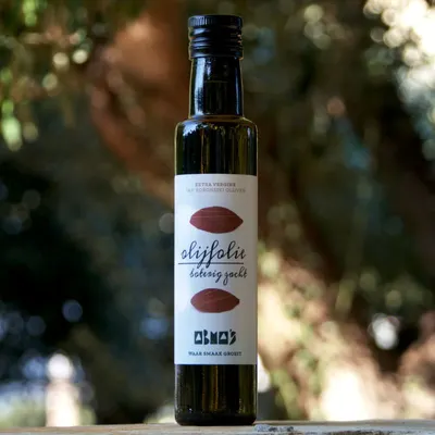 Abma's Olijfolie Boterig zacht (Koroneiki) 250ml, sfeerfoto 1