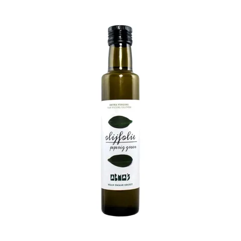 Abma's Olijfolie Peperig groen (Piqual) 250ml