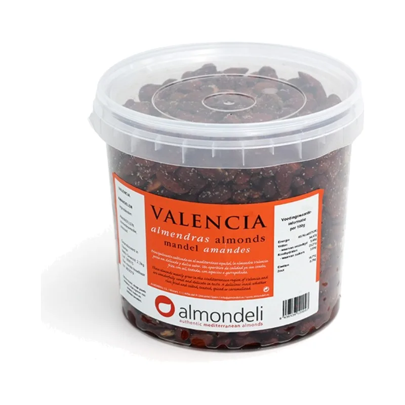 Almondeli Valencia Amandelen met Vlies Gefrituurd 2,3kg