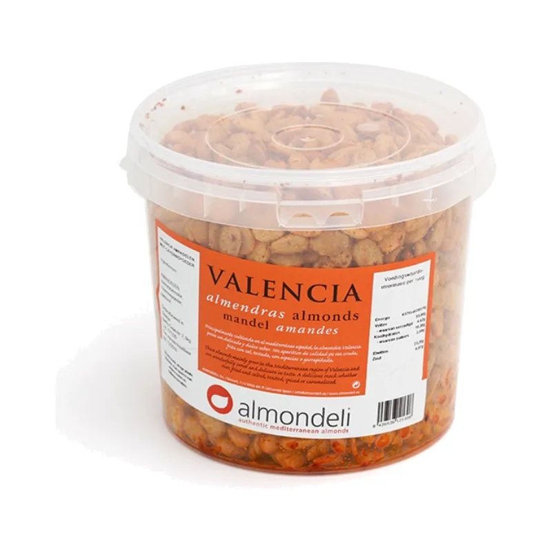 Almondeli Valencia Amandelen met Cayenne Gefrituurd 2,3kg
