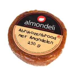 Almondeli Abrikozenbrood met Walnoten 250g