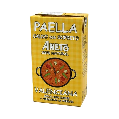 Aneto 100% Natural Bouillon Paella Valenciana 1ltr