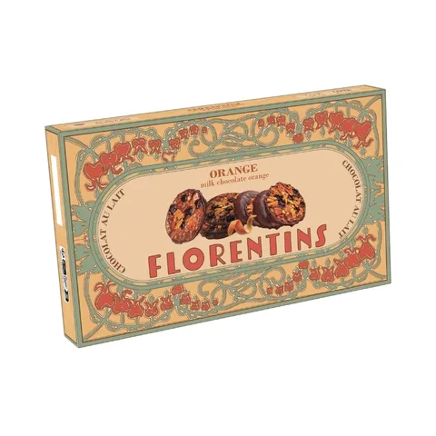 Biscuiterie de la Chapelle Florentins Orange Milk Choc 100g