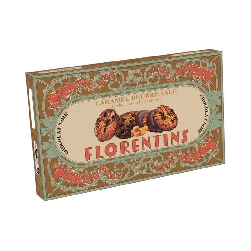 Biscuiterie de la Chapelle Florentins Caramel dark Choc 100g