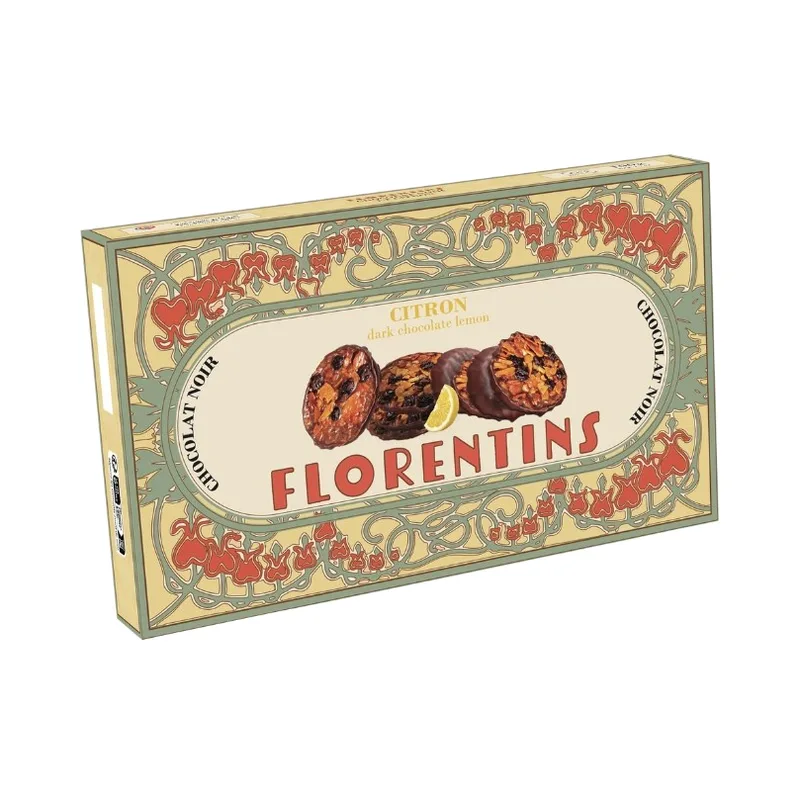 Biscuiterie de la Chapelle Florentins Lemon dark Choc 100g
