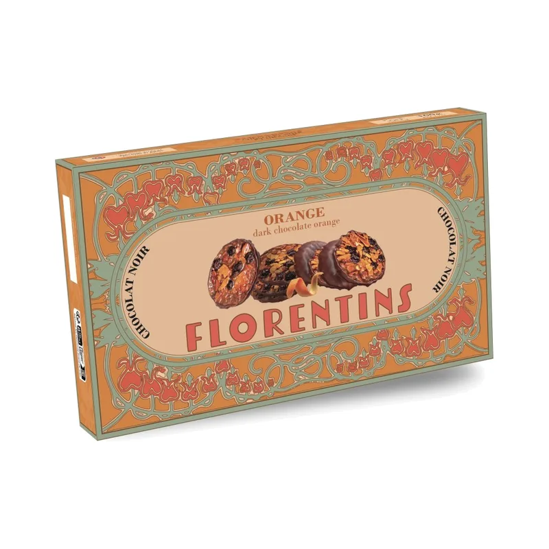 Biscuiterie de la Chapelle Florentins Orange Dark Choc 100g