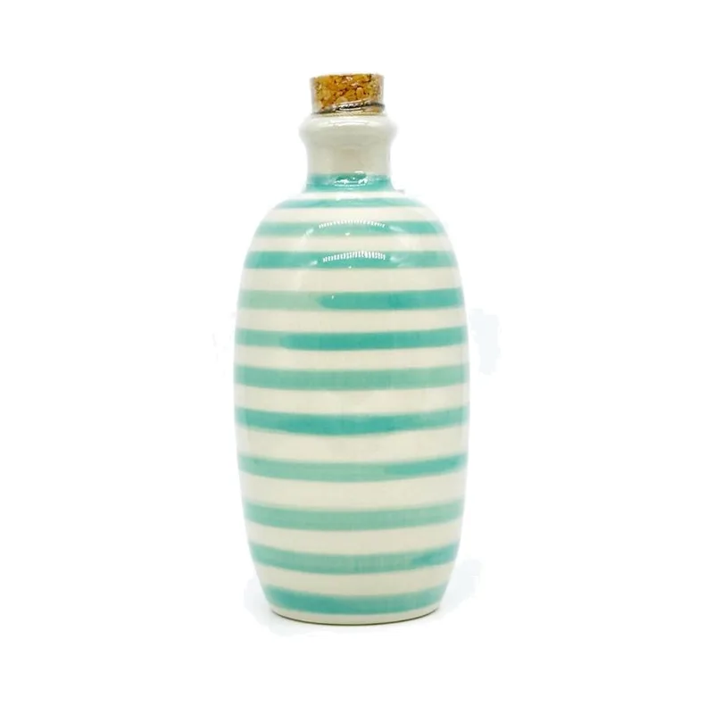 Beneoliva Ceramic Rayas Azul Turquesa 500ml - BIO