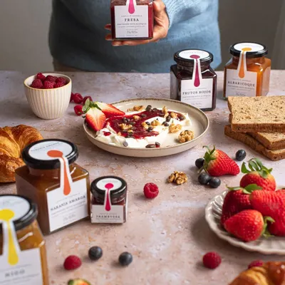 Sarteneja Aardbeienjam 28gr, sfeerfoto 1