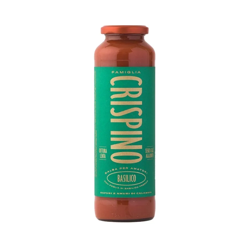 Crispino Pastasaus Basilicum 720ml