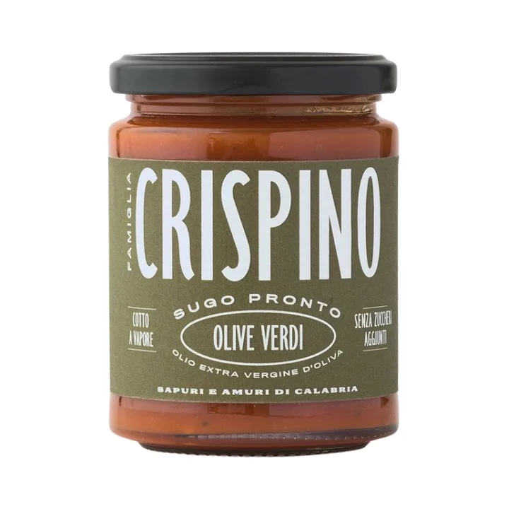 Crispino Sugo Green Olive 270gr