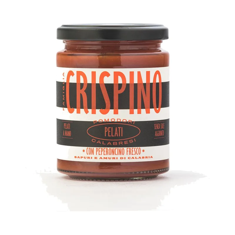 Crispino Pomodori Chili Pepper & Basil 350gr