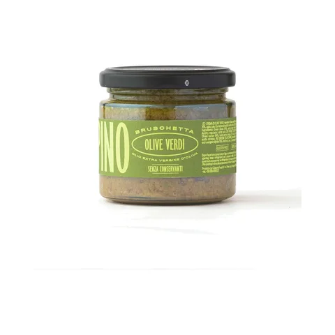 Crispino Bruschetta Olive Verdi 190gr