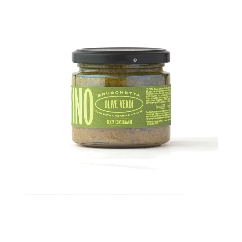 Crispino Bruschetta Olive Verdi 190gr