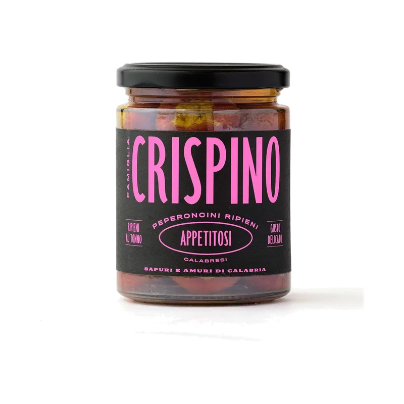 Crispino Peperoncini Ripieni Appetitosi 270gr