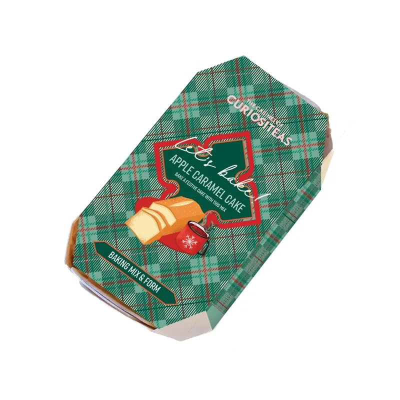 Curiositeas Apple Caramel Baking Kit - Tartan Green
