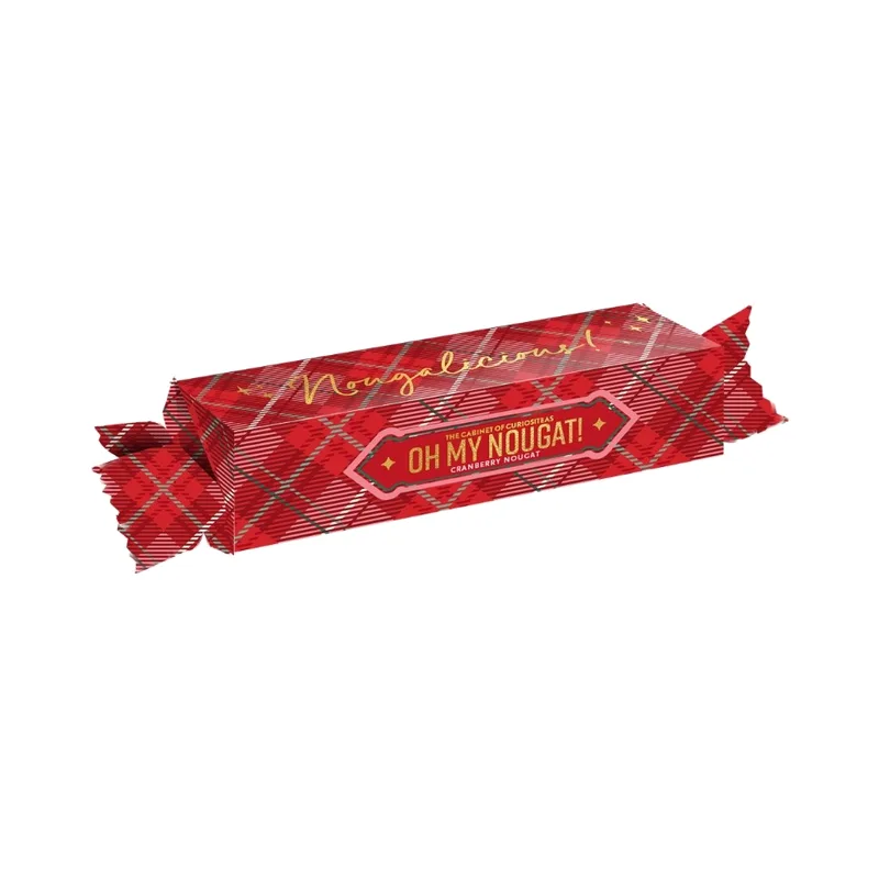 Curiositeas Cranberry Nougat - Tartan Red