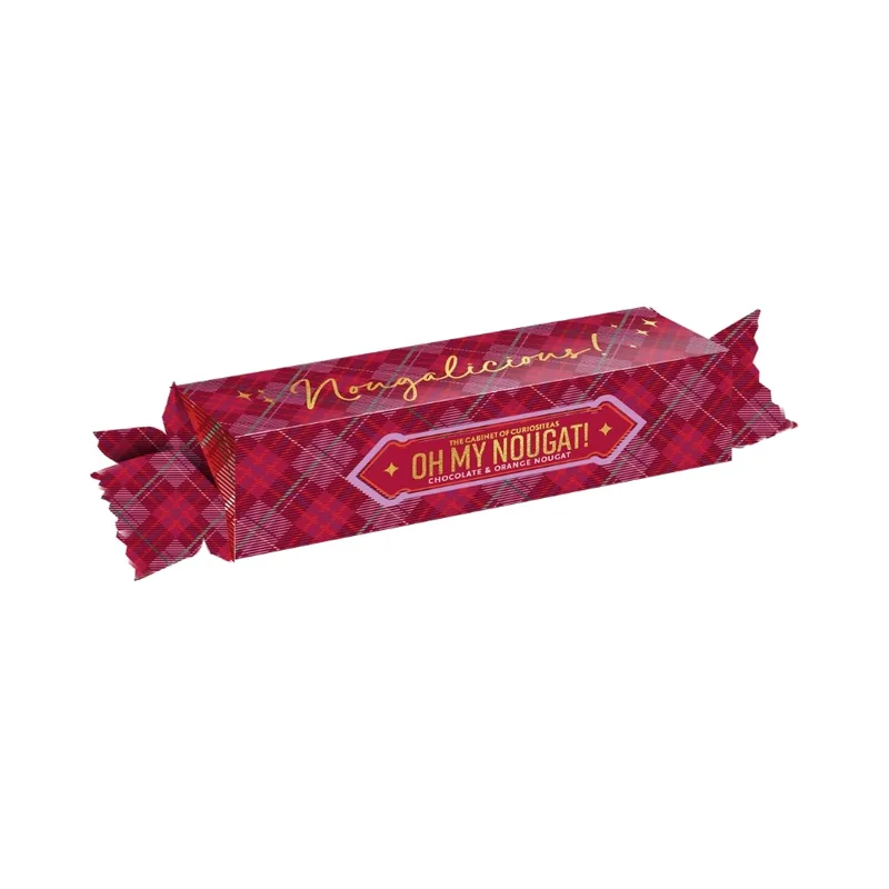 Curiositeas Chocolate & Orange Nougat - Tartan Pink
