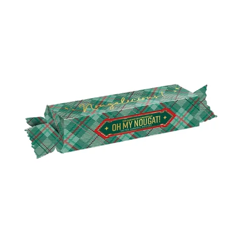 Curiositeas Salted Caramel Nougat - Tartan Green