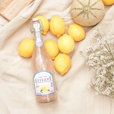 Effervé Sparkling Lemonade - Pink Lemonade 750ml, sfeerfoto 2