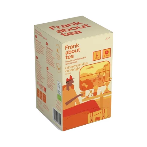 Frank About Tea Chamomile Orange Organic tea 20 zakjes
