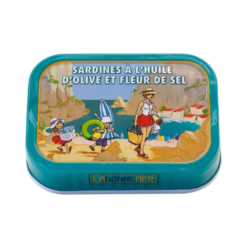 Ferrigno Sardines with Olive oil and Fleur de Sel 115gr