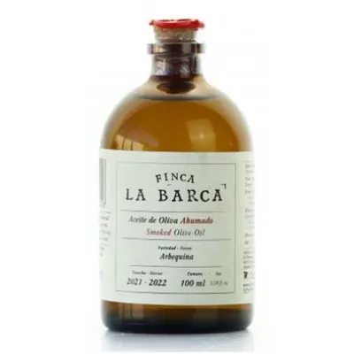 Finca La Barca Smoked Olive Oil 100ml, sfeerfoto 1