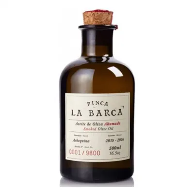 Finca La Barca Smoked Olive Oil 500ml, sfeerfoto 3