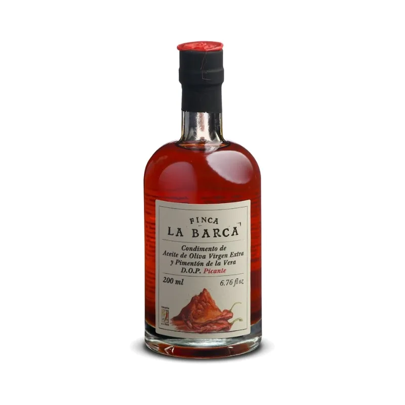 Finca La Barca Hot Smoked Paprika EV Olive Oil 200ml