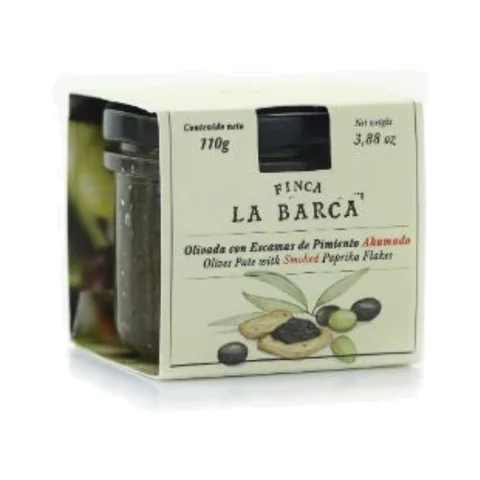 Finca La Barca Olive Pate with Smoked Paprika flakes 110gr