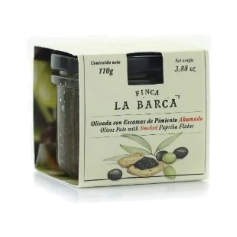 Finca La Barca Olive Pate with Smoked Paprika flakes 110gr