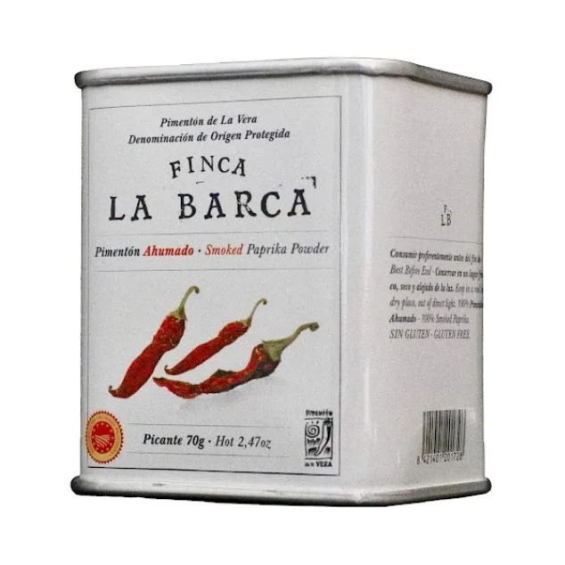 Finca La Barca Bittersweet Smoked Paprika Tin 70gr