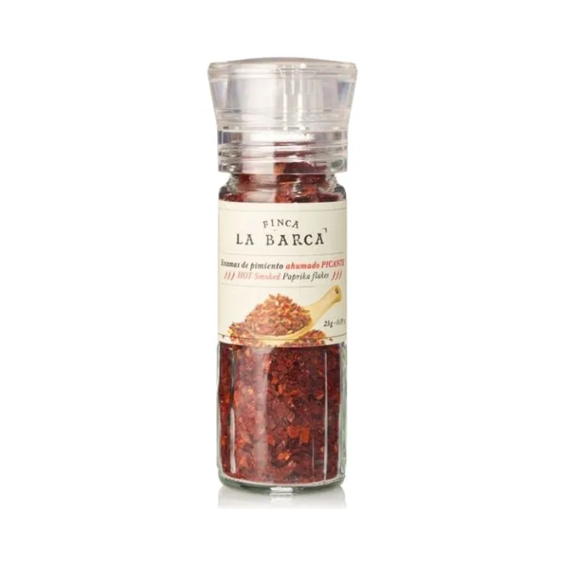 Finca La Barca Hot Smoked Paprika Flakes 25gr