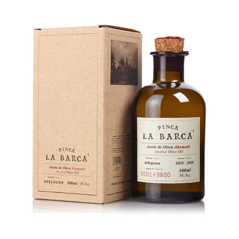 Finca La Barca 500ml Smoked Olive Oil Gift Box
