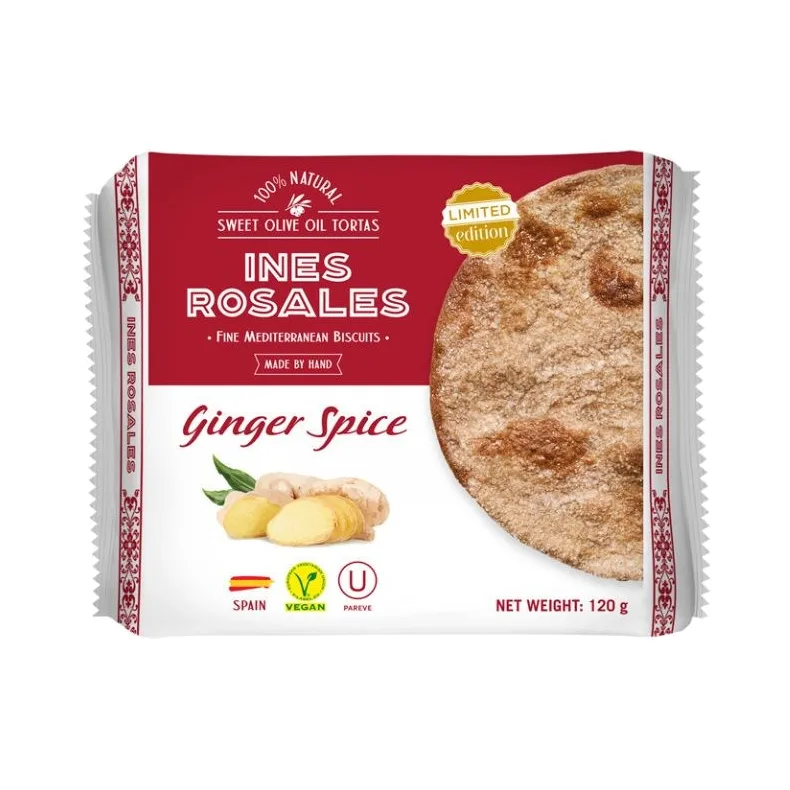 Ines Rosales Torta de Aceite Ginger Spice (Limited) 120g