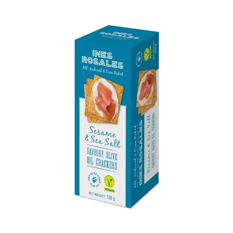 Ines Rosales Sesam/Zeezout Toastjes126g