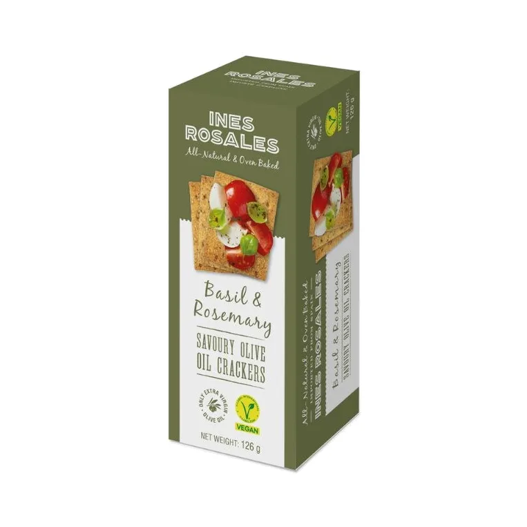 Ines Rosales Rozemarijn/basilicum Toastjes126g