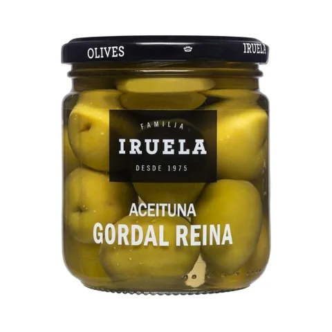 Iruela Queen Gordal olijven zonder pit 370ml