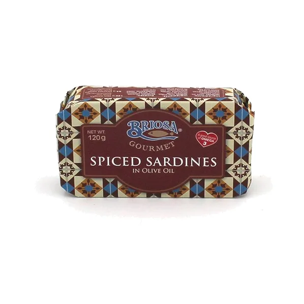 Briosa La Briosa Sardines in Olijfolie Pikant 120g