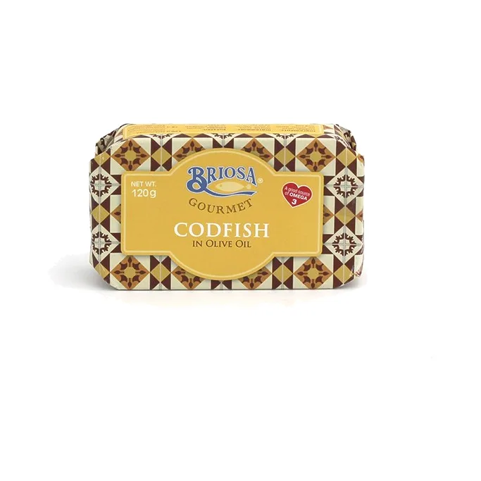 Briosa La Briosa Kabeljauw (Bacalao) in olijfolie 120g