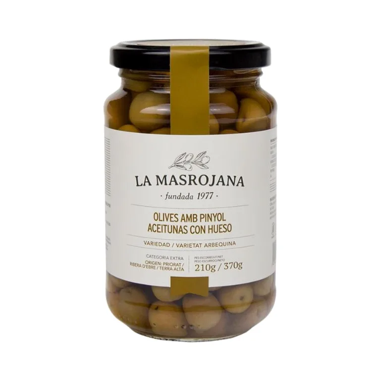 Masrojana La Masrojana Arbequina olijven 210g