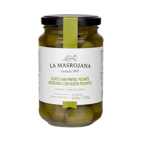 La Masrojana Gordal Olijven Pikant 205g