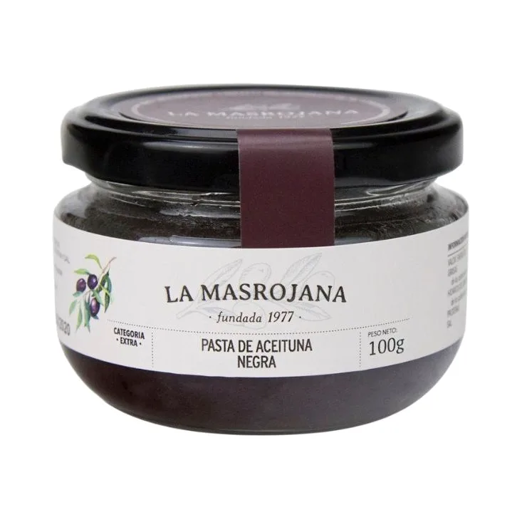 Masrojana La Masrojana Paté van Zwarte Empeltre Olijven 100g