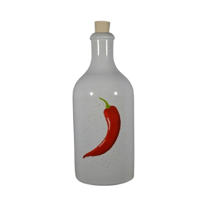 Marechal Fles Red Pepper GEVULD met EV Olijfolie 500ml