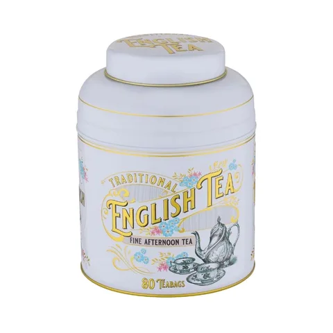 New English Teas Vintage Victorian blik Crème 80 zakjes