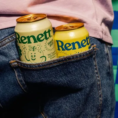 Renett Appel + Peer 33cl, sfeerfoto 2