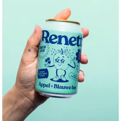 Renett Appel + Blauwe Bes 33cl, sfeerfoto 2