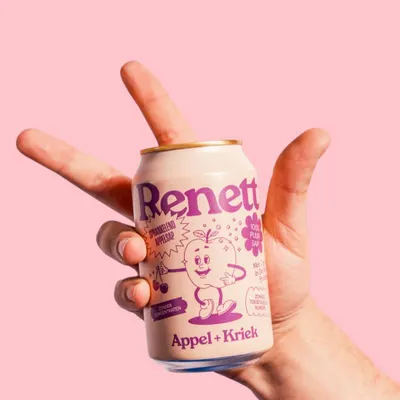 Renett Appel + Kriek 33cl, sfeerfoto 2