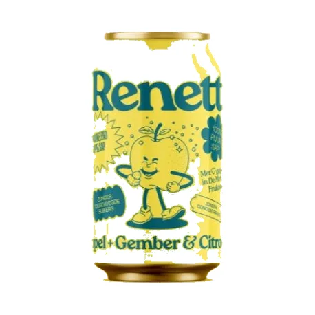 Renett Appel + Gember & Citroen 33cl