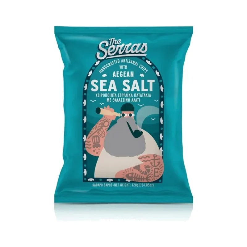 Serras The Serras Chips Sea Salt 120g