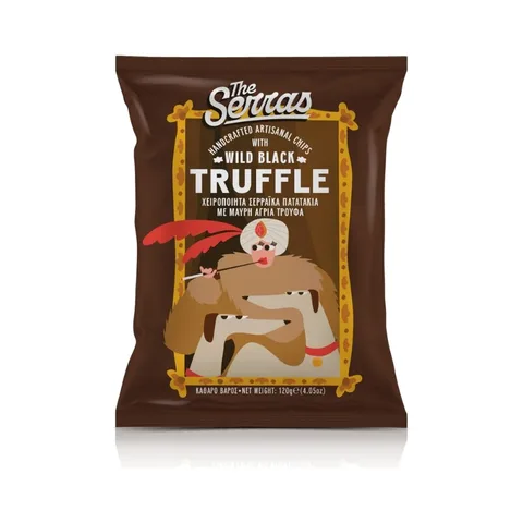 The Serras Chips Sea Salt & Black Truffle 120g